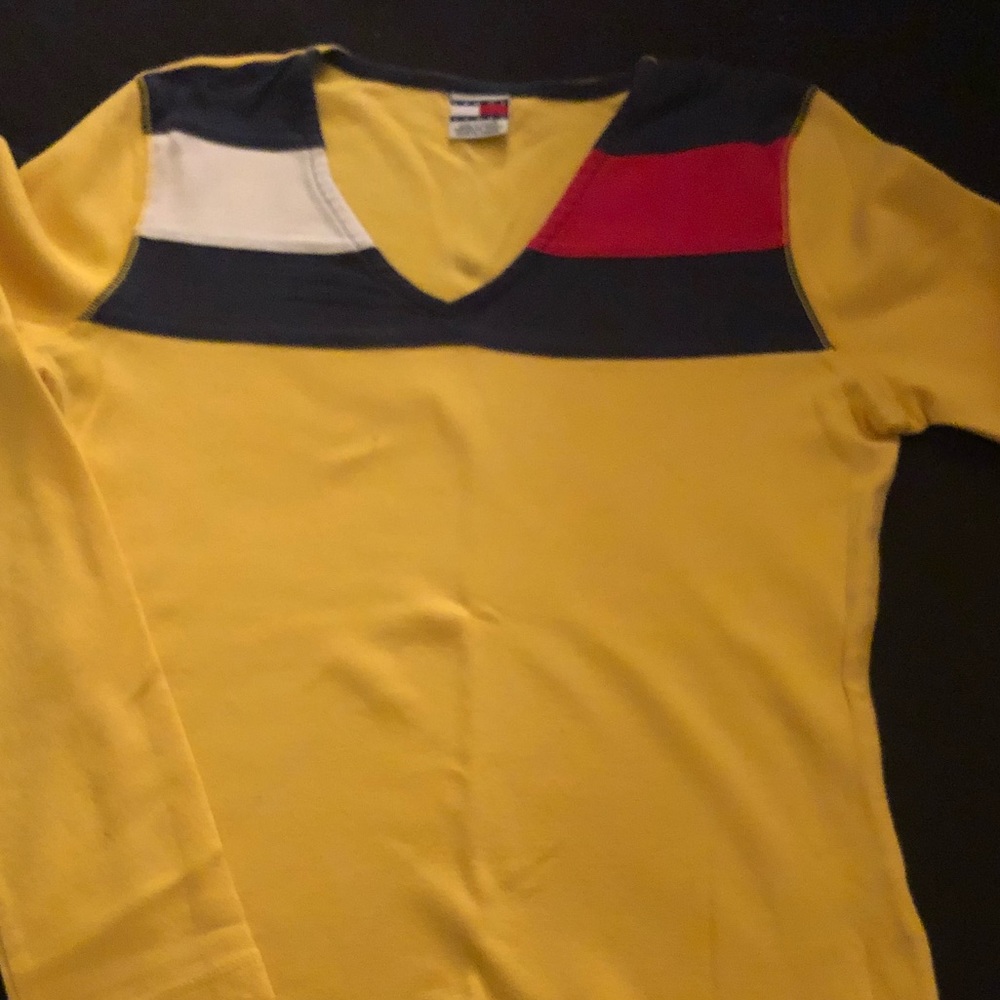 Yellow Tommy Hilfiger Shirt